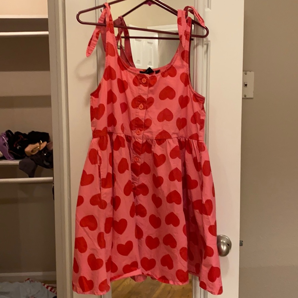 Lazy oaf pink heart dress